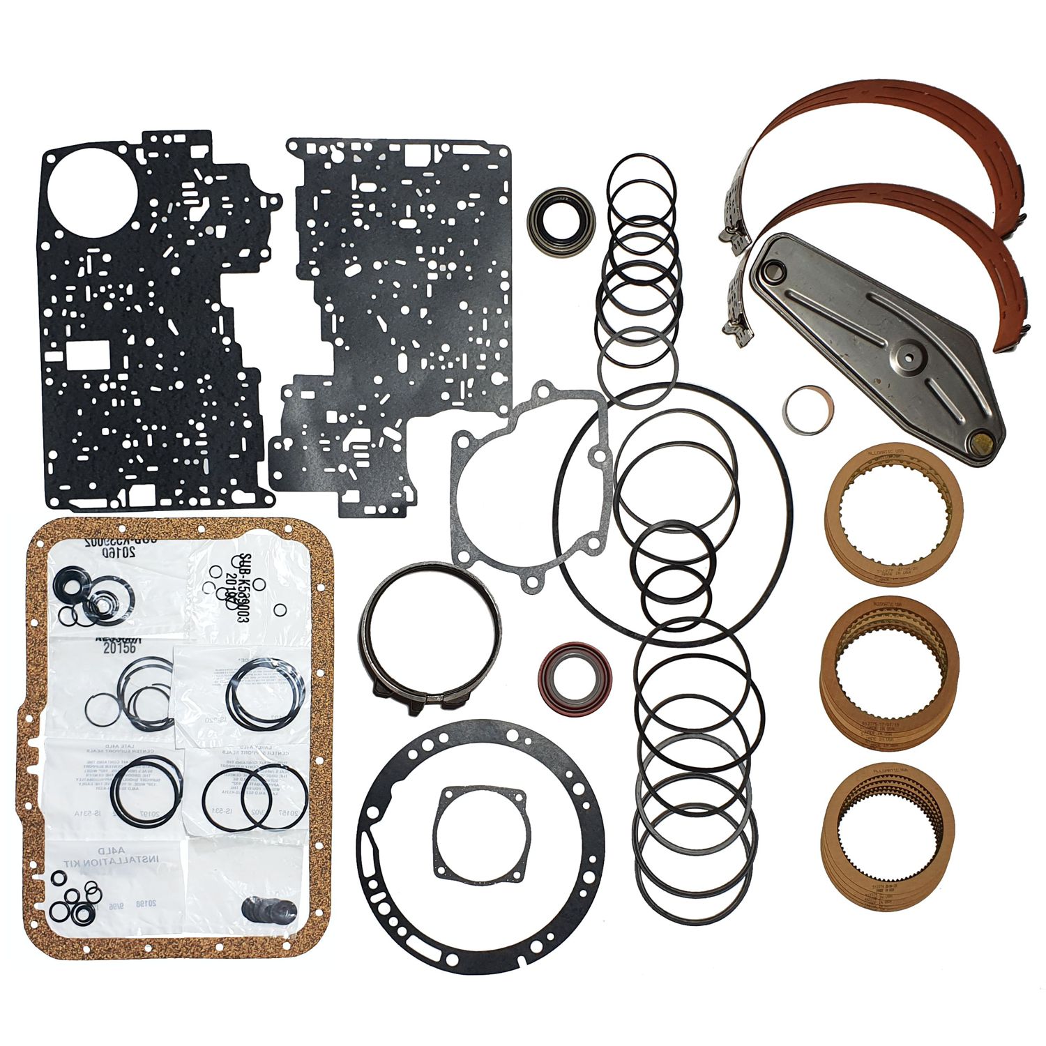 Juego reparacion A4LD 1985-1994 filtro alto y banda reversa