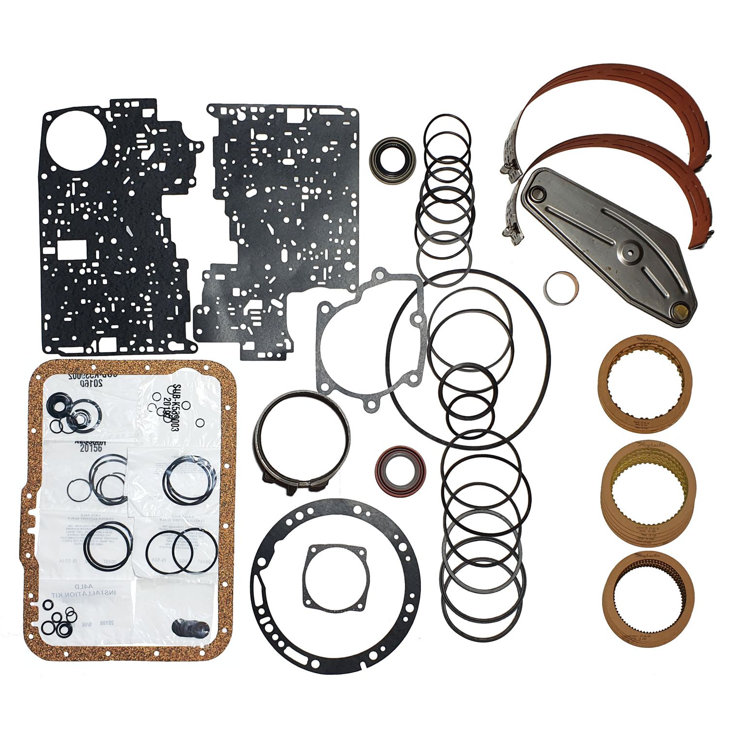 Juego reparacion A4LD 1985-1994 filtro alto raybestos banda reversa