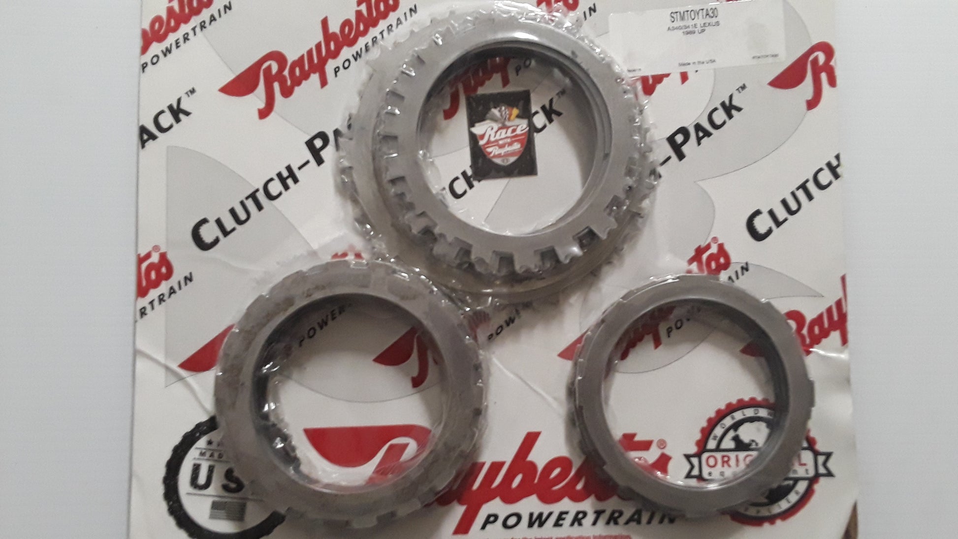 Juego discos acero Toyota A340 1985-