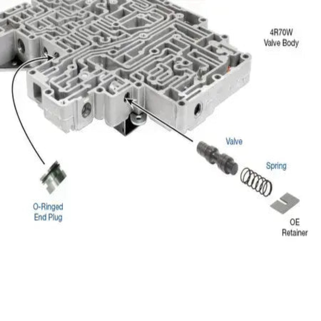 Solenoid Regulator Valve Kit 4R70W/4R75W