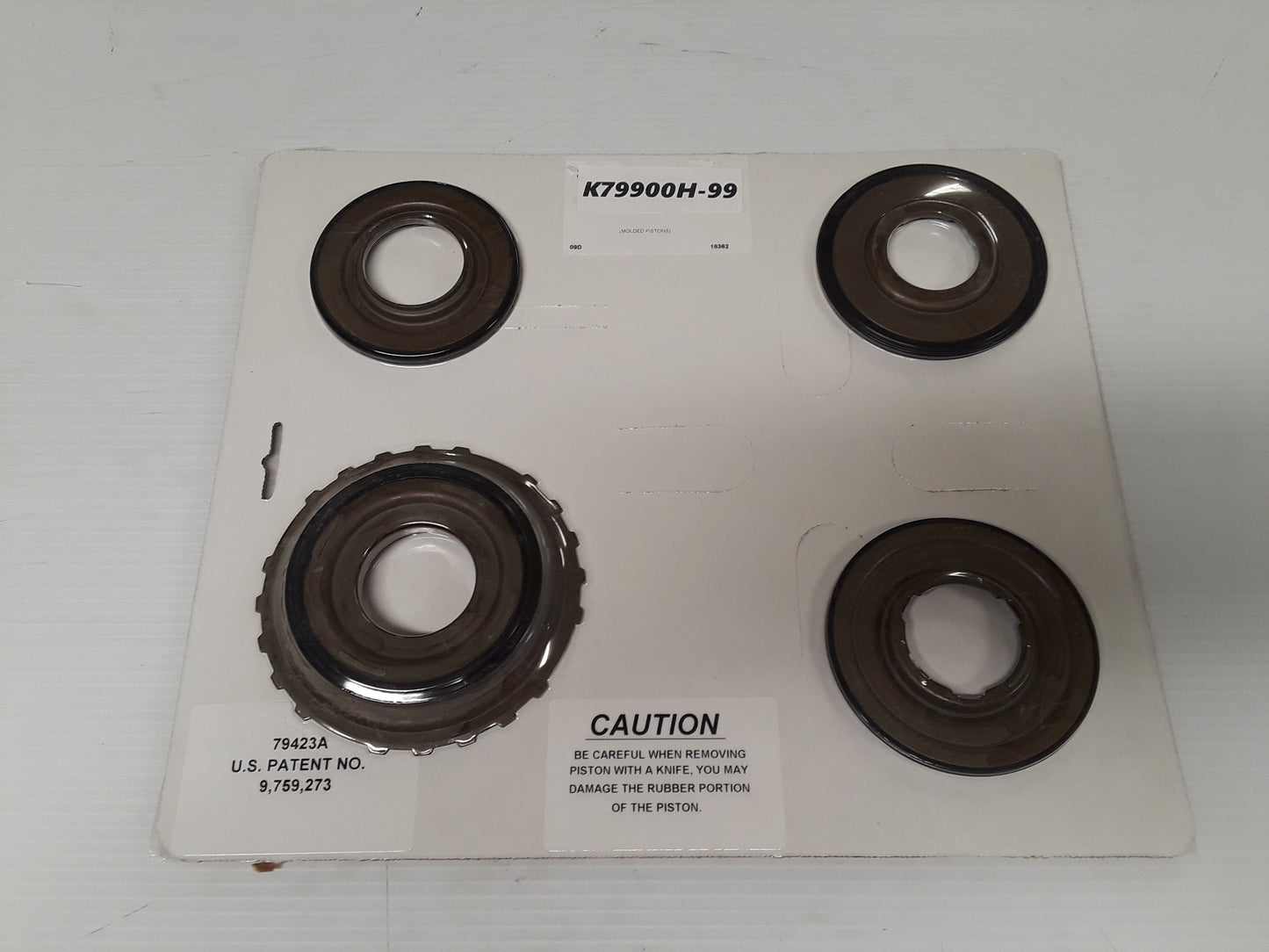 Juego pistones 4 pistones VW09G VW09K 2003-