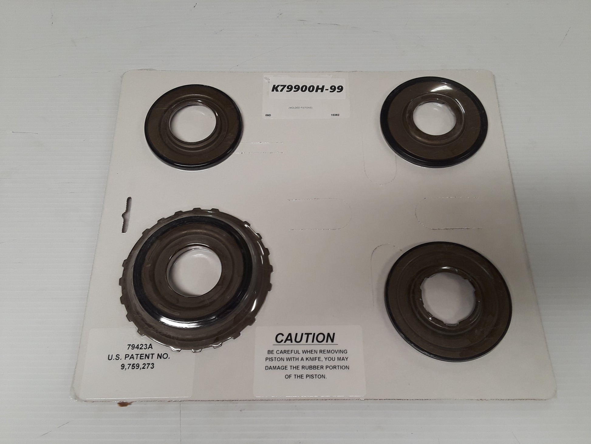 Juego pistones 4 pistones VW09G VW09K 2003-