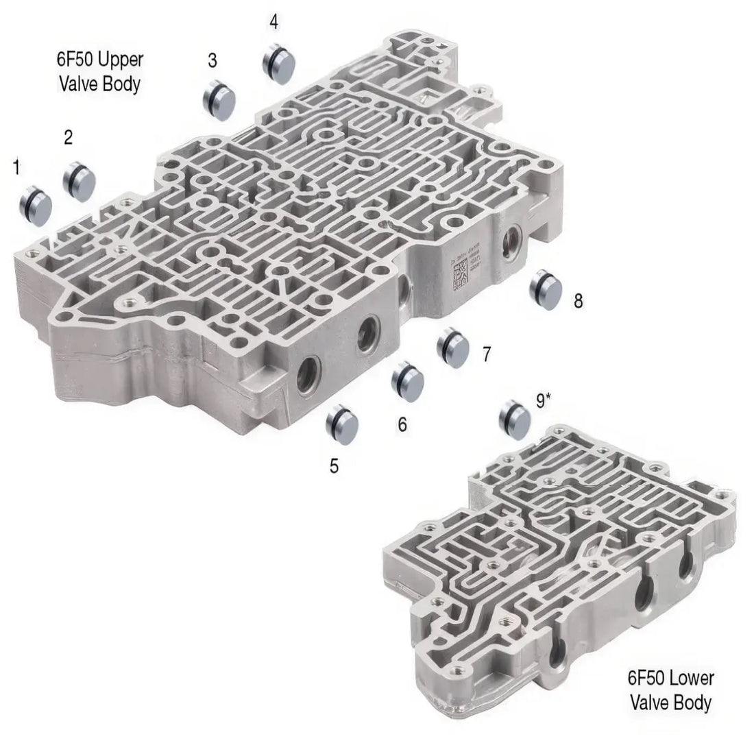 O-Ringed End Plug Kit 6F50 6T70