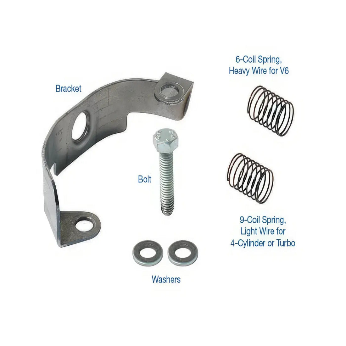 GOBERNADOR BRACKET AND SPRING CORRECTOR 413