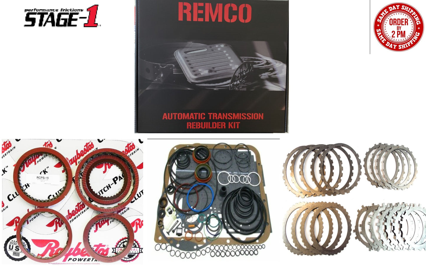 Juego reparacion 700R4 4L60 1982-1993 Stage1 con aceros