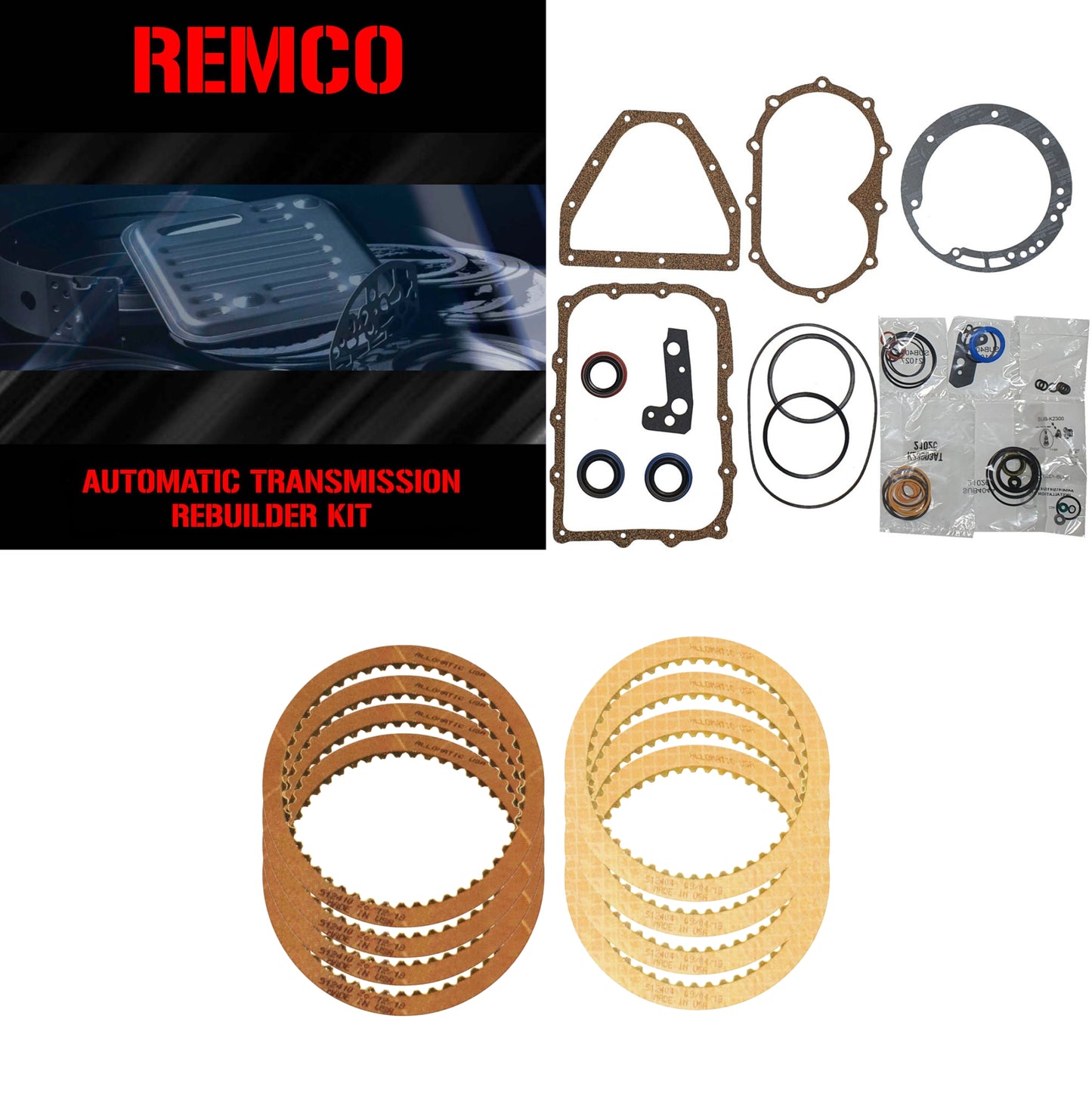 Juego reparacion A404 30TH A413 31TH A470 31TH A670 1978-2002 Banner Kit