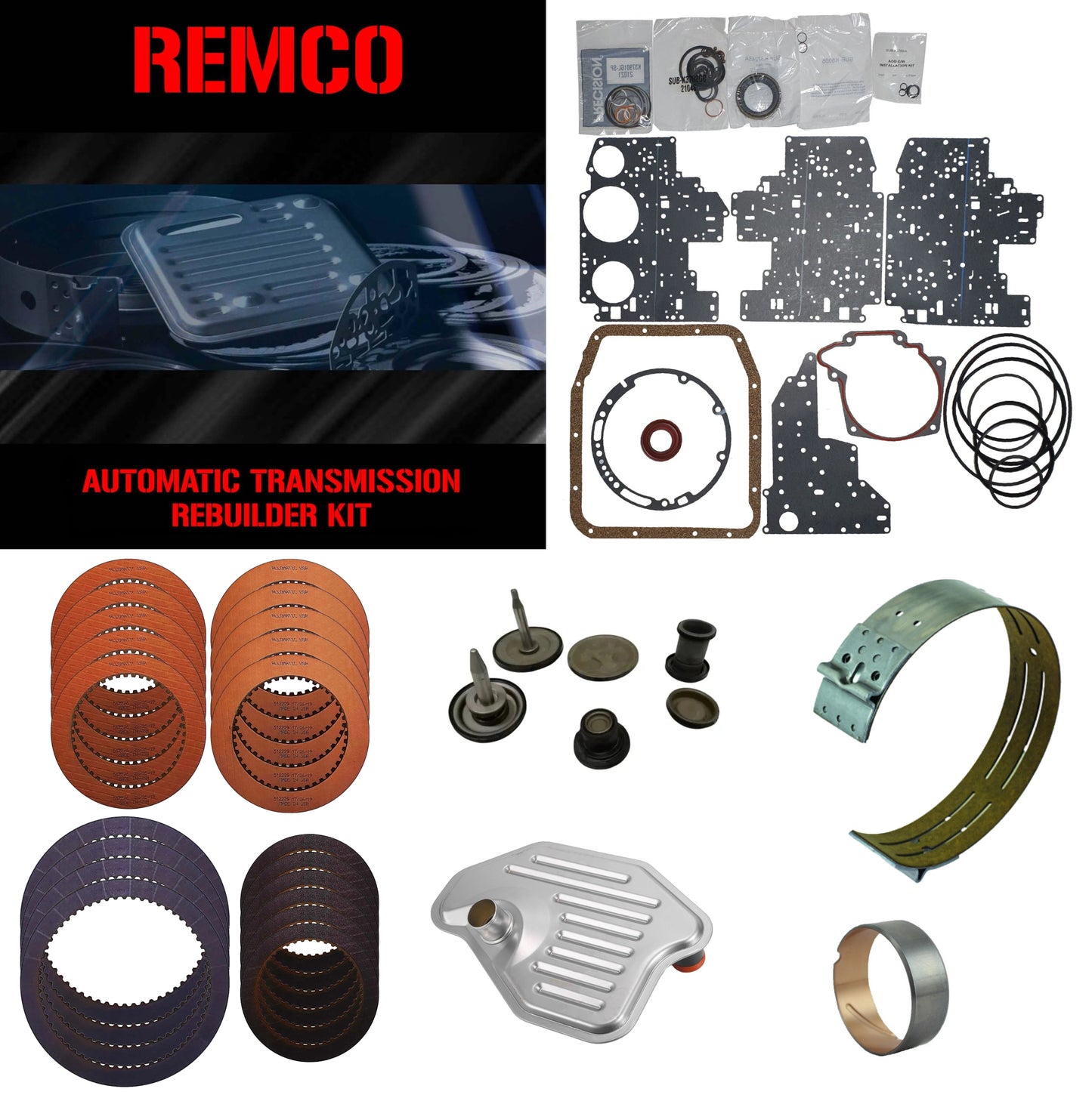 Juego reparacion  pistones con 4R70W AODE 96-02