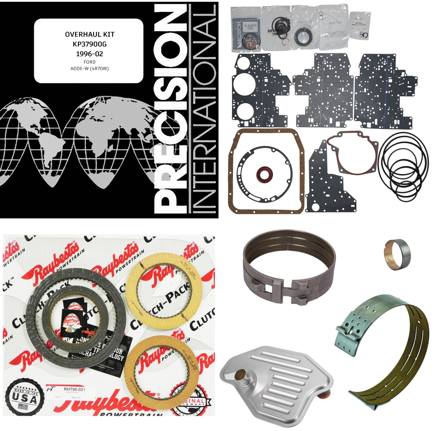 Juego reparacion 4R70W 1996-2002 Raybestos banda reversa