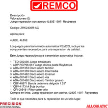 Juego reparacion con aceros 4L80E 1997- Raybestos