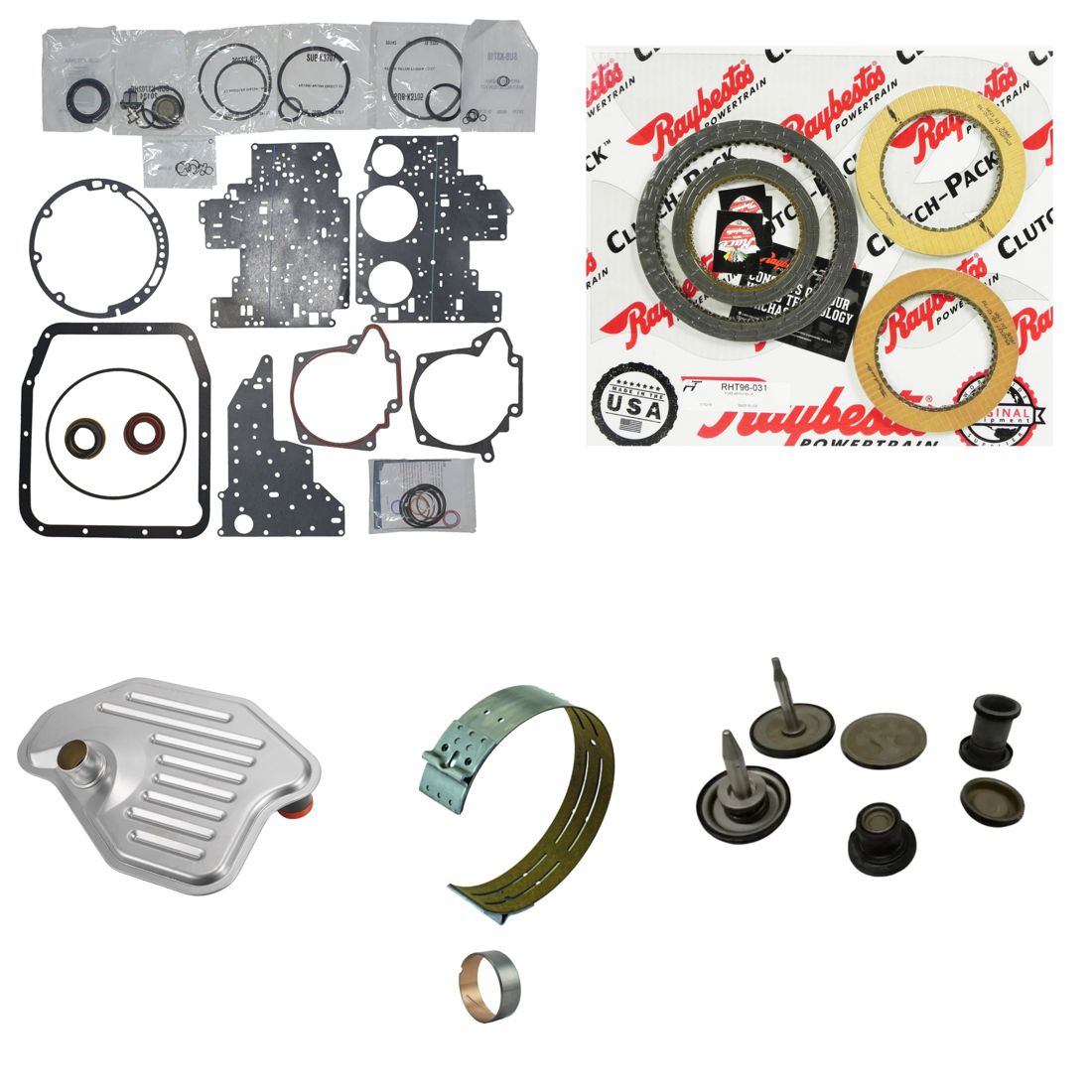 Juego reparacion con pistones 4R70W 4R75W AODE 2003- Raybestos