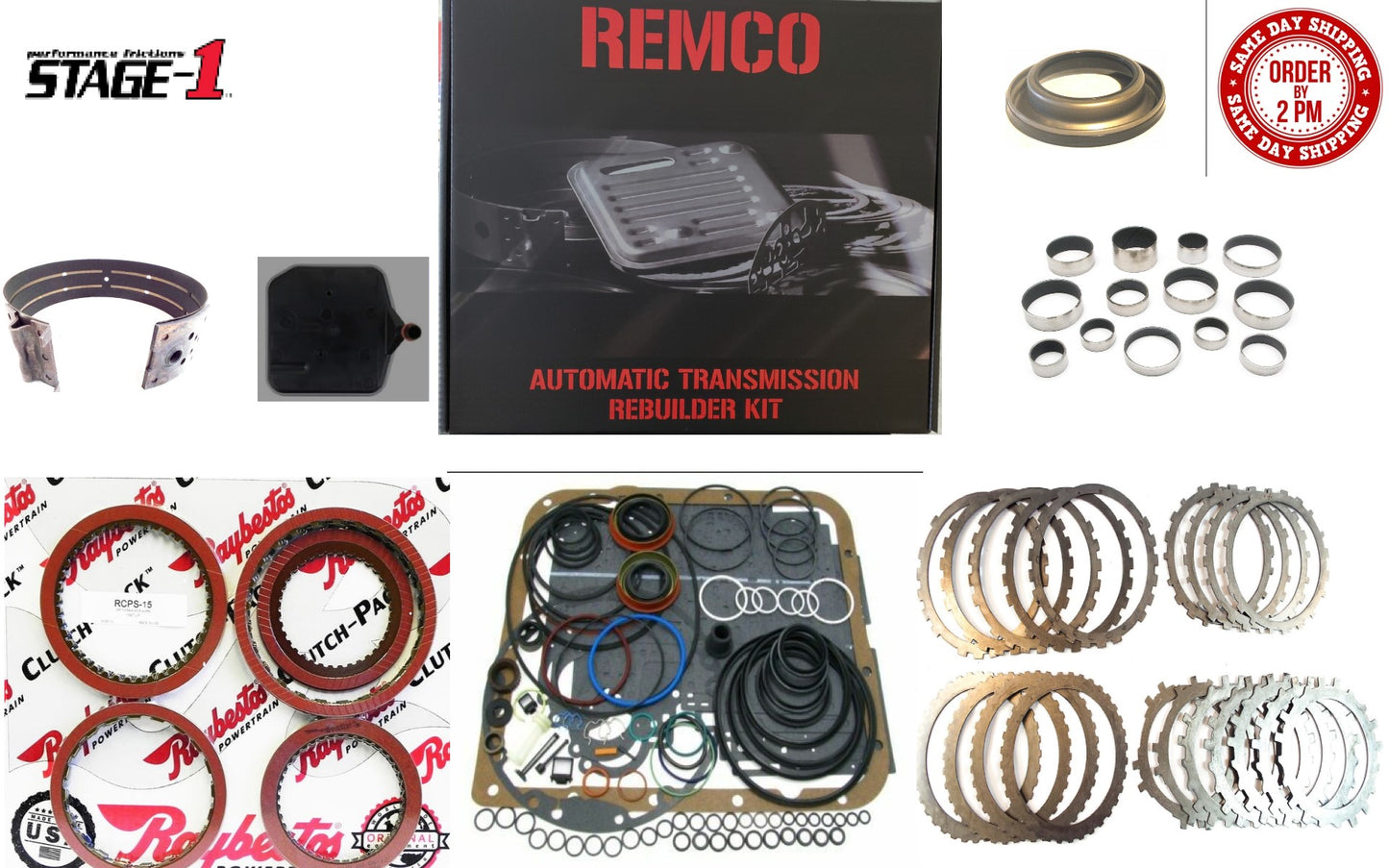 Juego Reparacion 700R4 4L60 1982-1993 Stage1 Raybestos