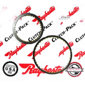 REMCO-Juego de discos pasta Raybestos RE0F10A/D, JF016E (CVT-8), ECVT 2003-