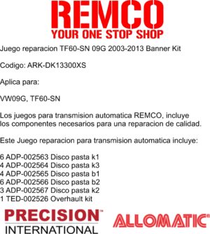 REPARACION 09G